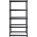 Lorell Wire Deck Shelving 72" Height x 36" Width x 18" Depth Recycled 99929